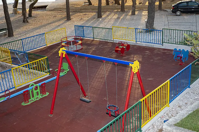 children playground in Promajna